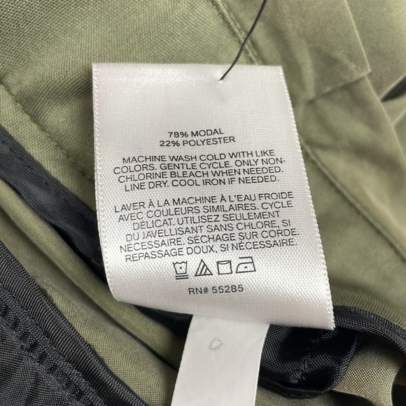 Express Olive Green Ankle Pants - Picture 9 of 9